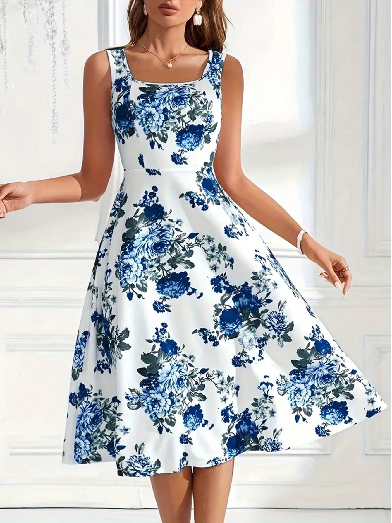vestido flora