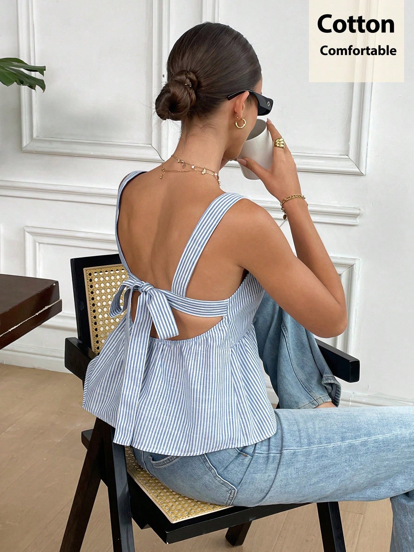 Blusa lazos