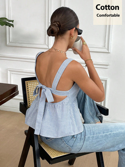 Blusa lazos