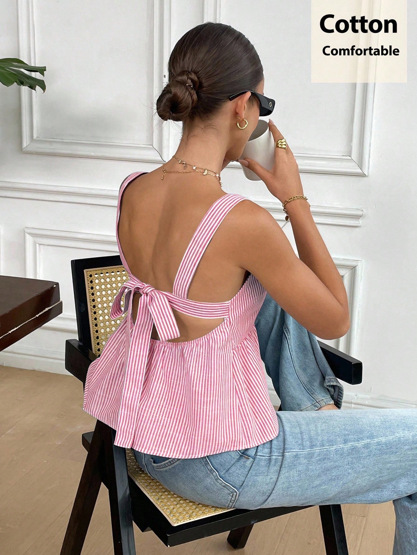 Blusa lazos