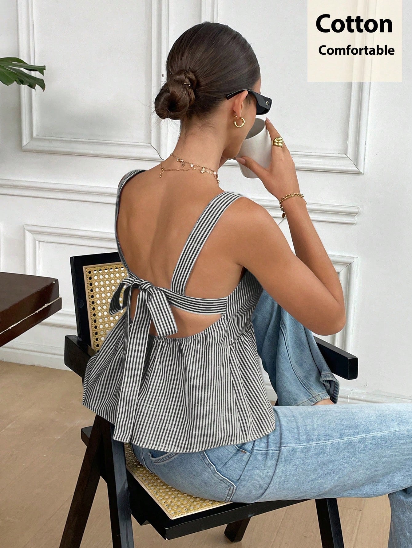 Blusa lazos
