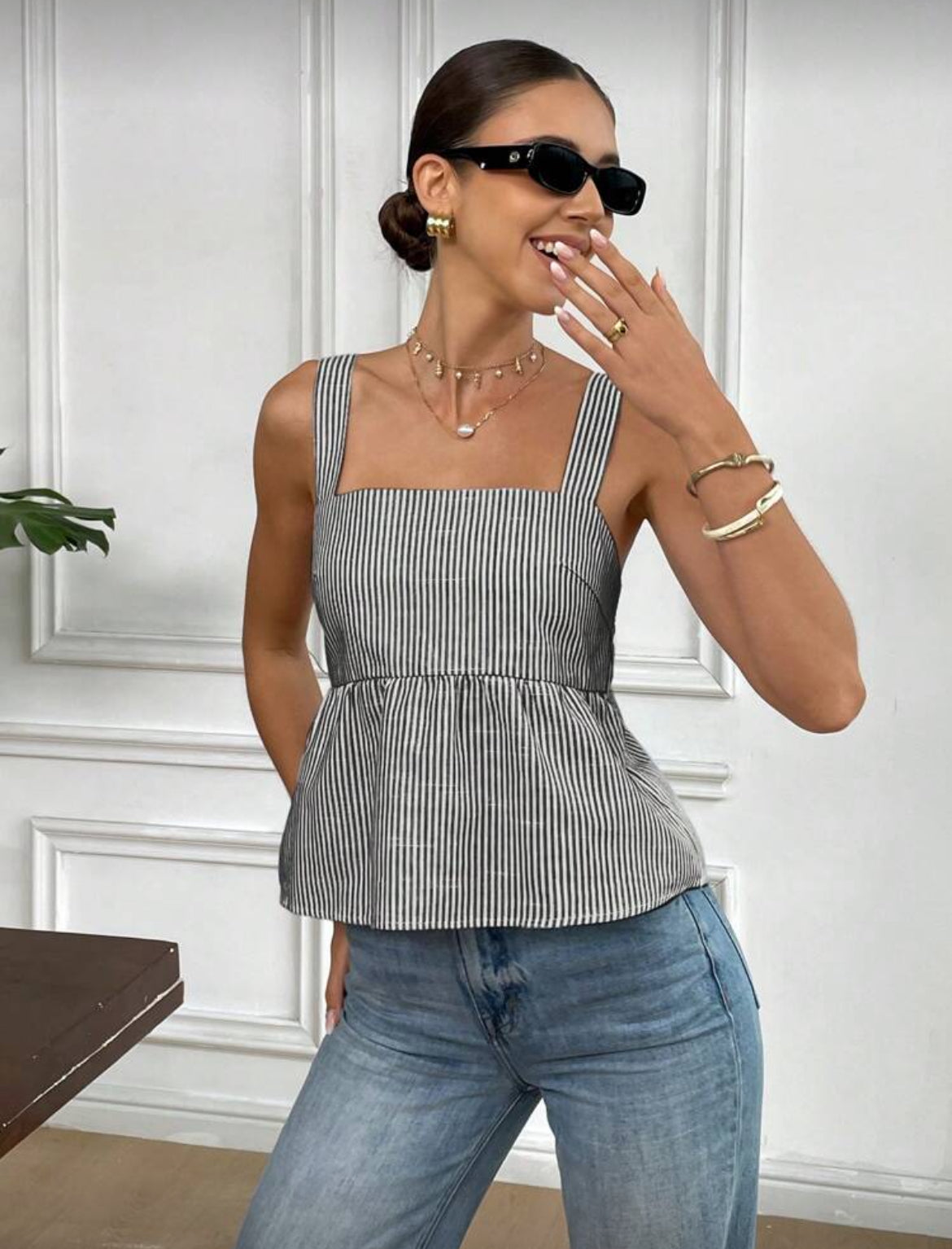 Blusa lazos