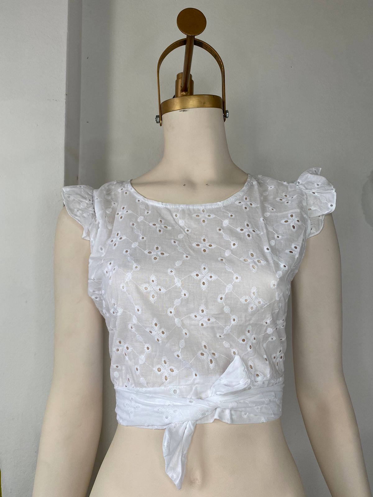 Blusa broderi