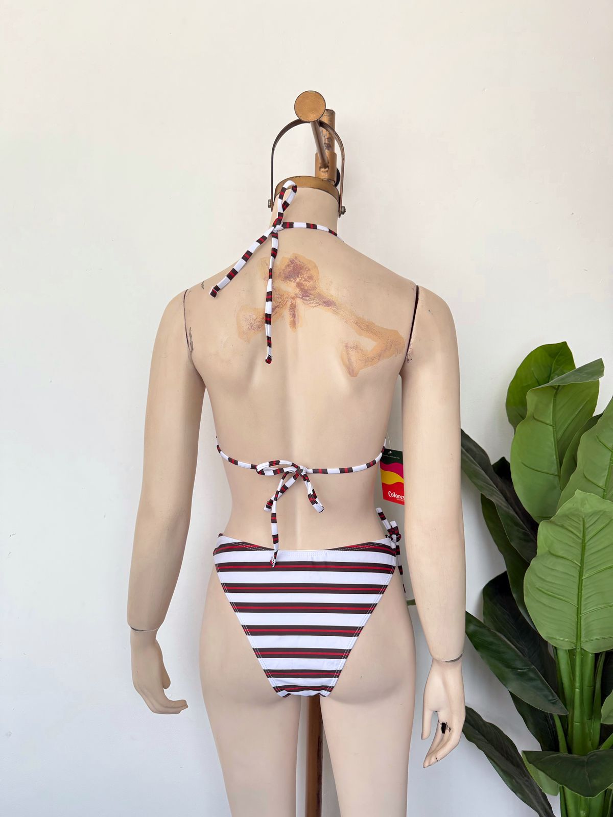 Bikini a rayas