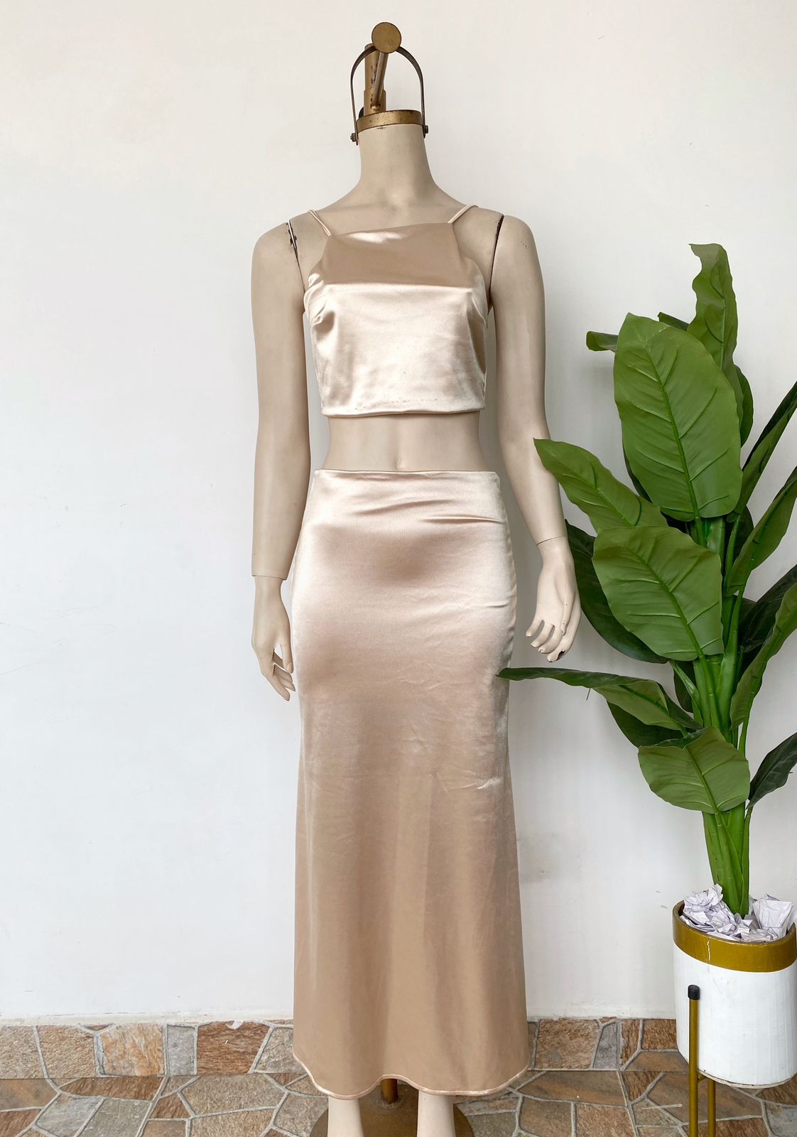Conjunto satin mia