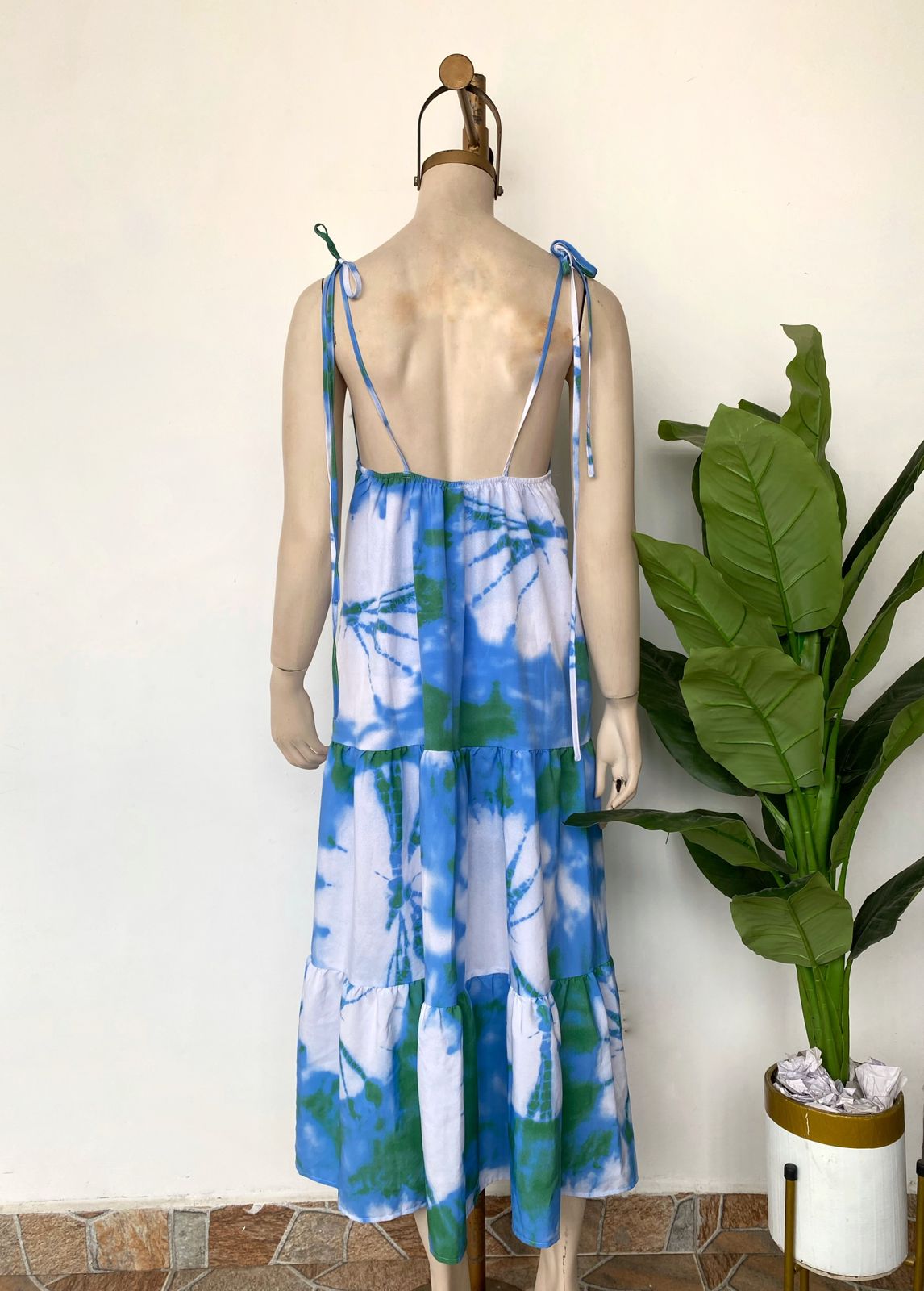 Vestido tie die