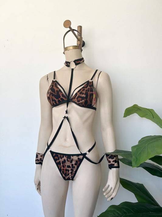 Lenceria animal print