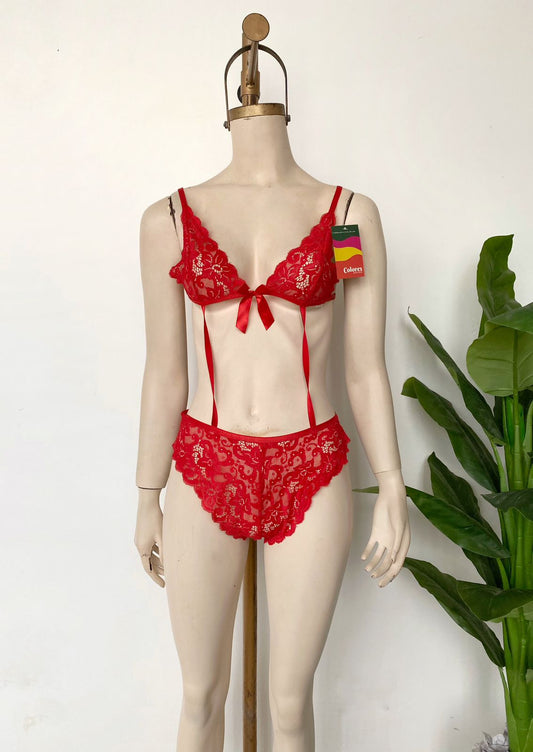 Lenceria roja