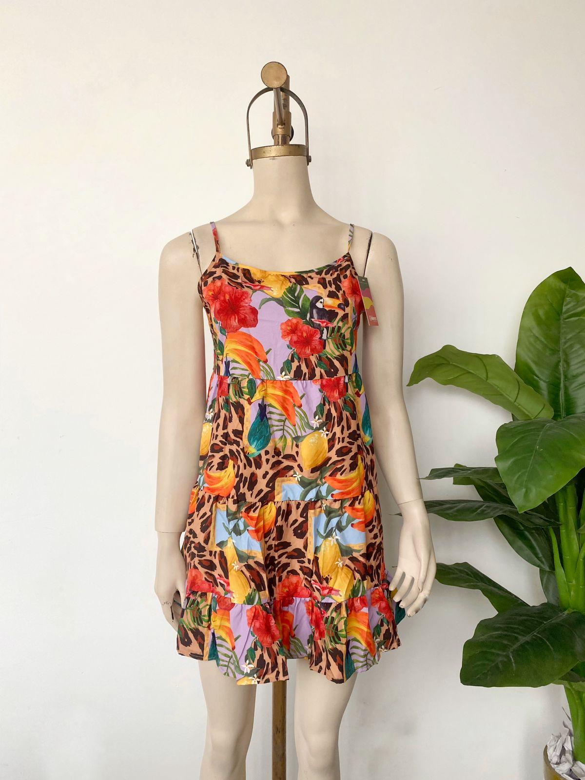 Vestido tropical