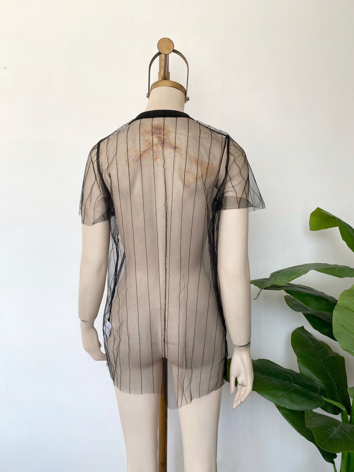 Vestido transparente