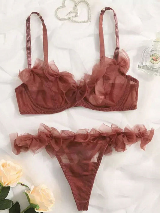 Lenceria de 2 piezas