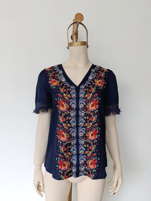 Blusa con estampado