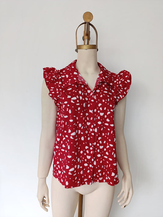 Blusa con estampado