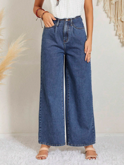 Jeans de talle alto