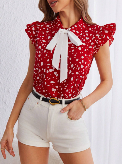 Blusa con estampado