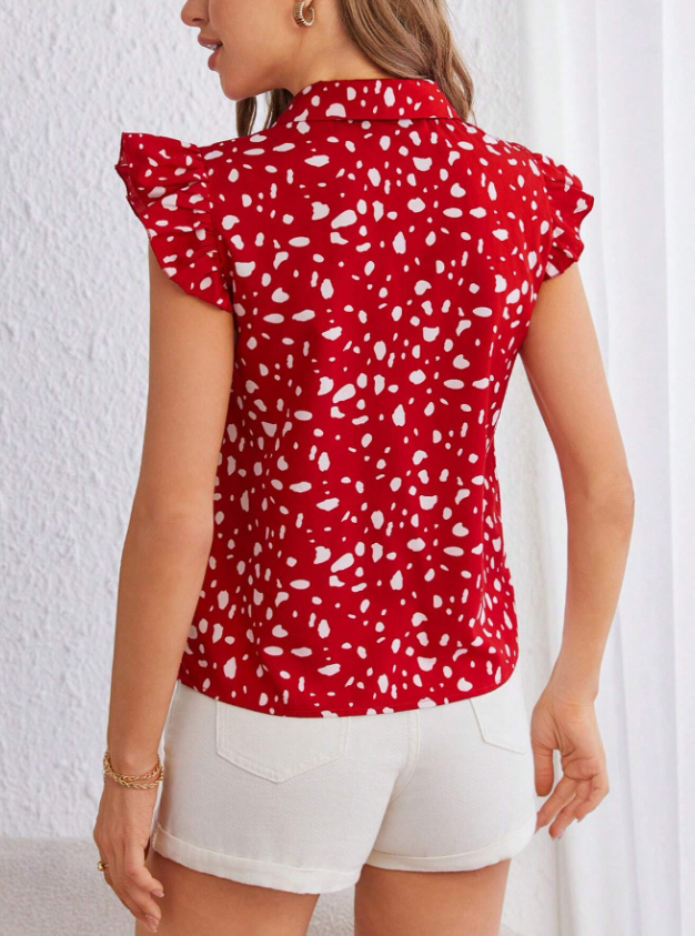 Blusa con estampado