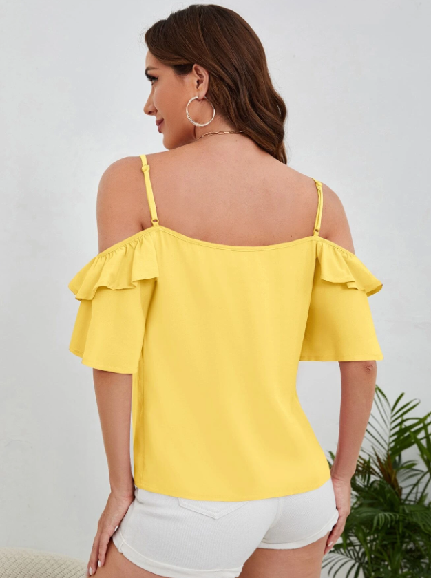 Blusa de hombros descubiertos