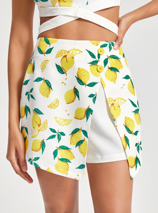 Shorts de estampado