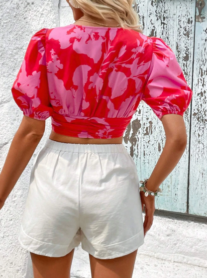 Camisa crop