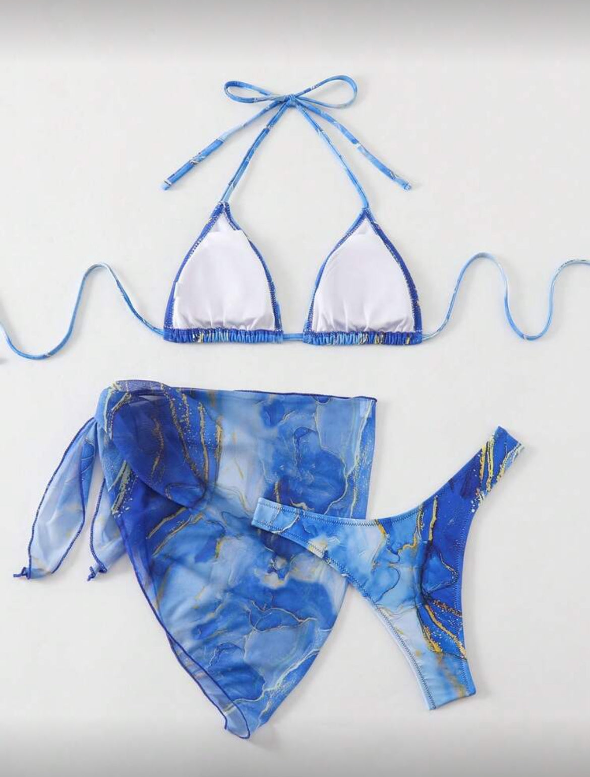 Bikini con textura