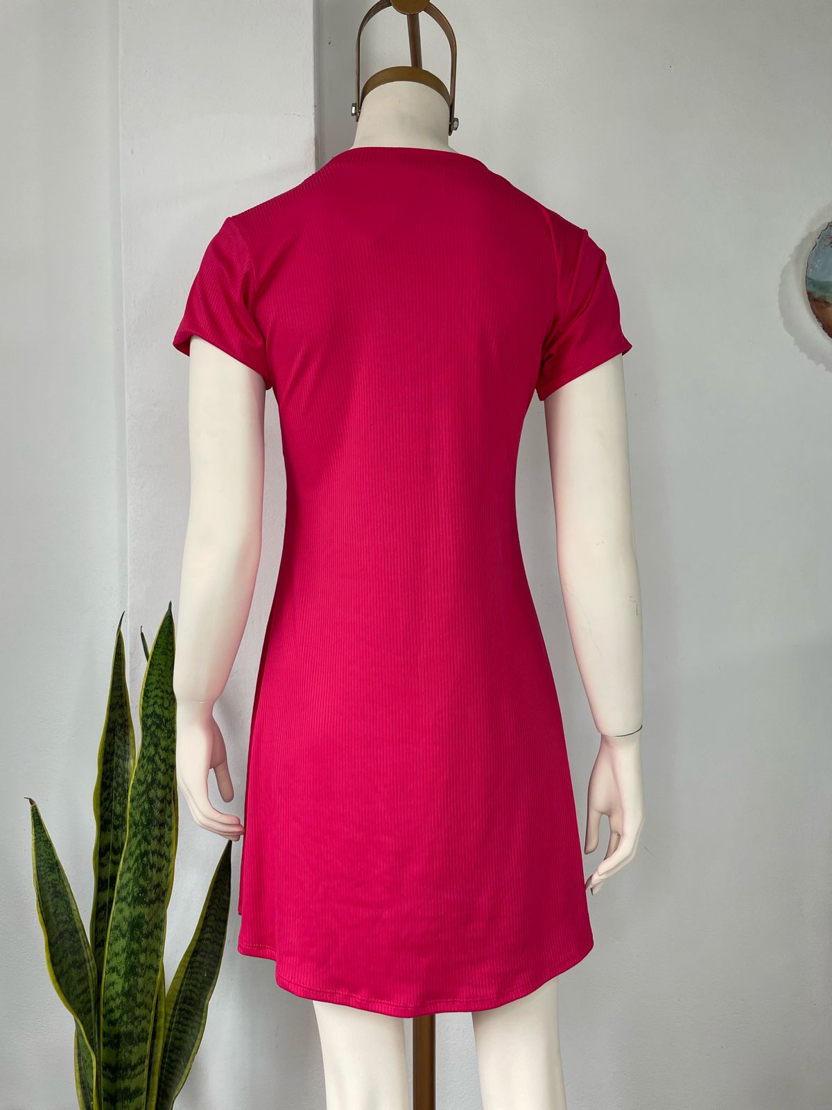 Vestido Basic rib