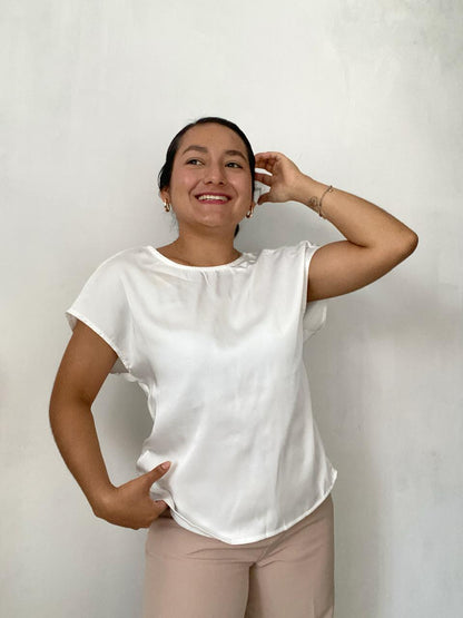 Blusa Con Espalda