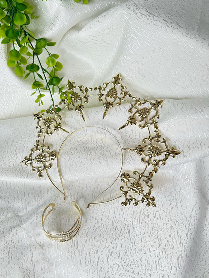 Vincha diosa Griega de flores