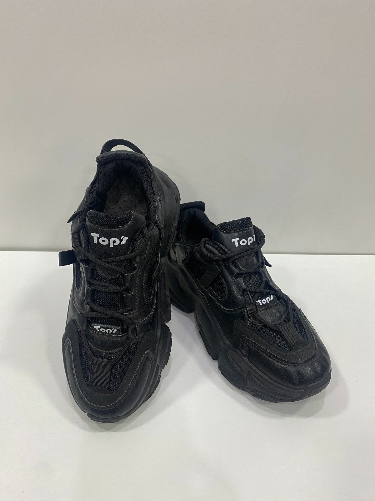 Zapatillas negro plataforma