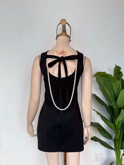 Vestido perlas
