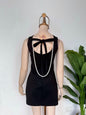 Vestido perlas