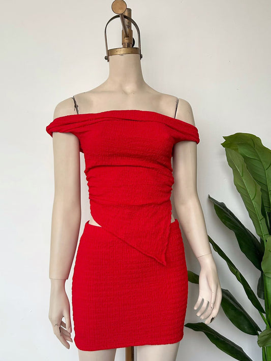 Conjunto rojo