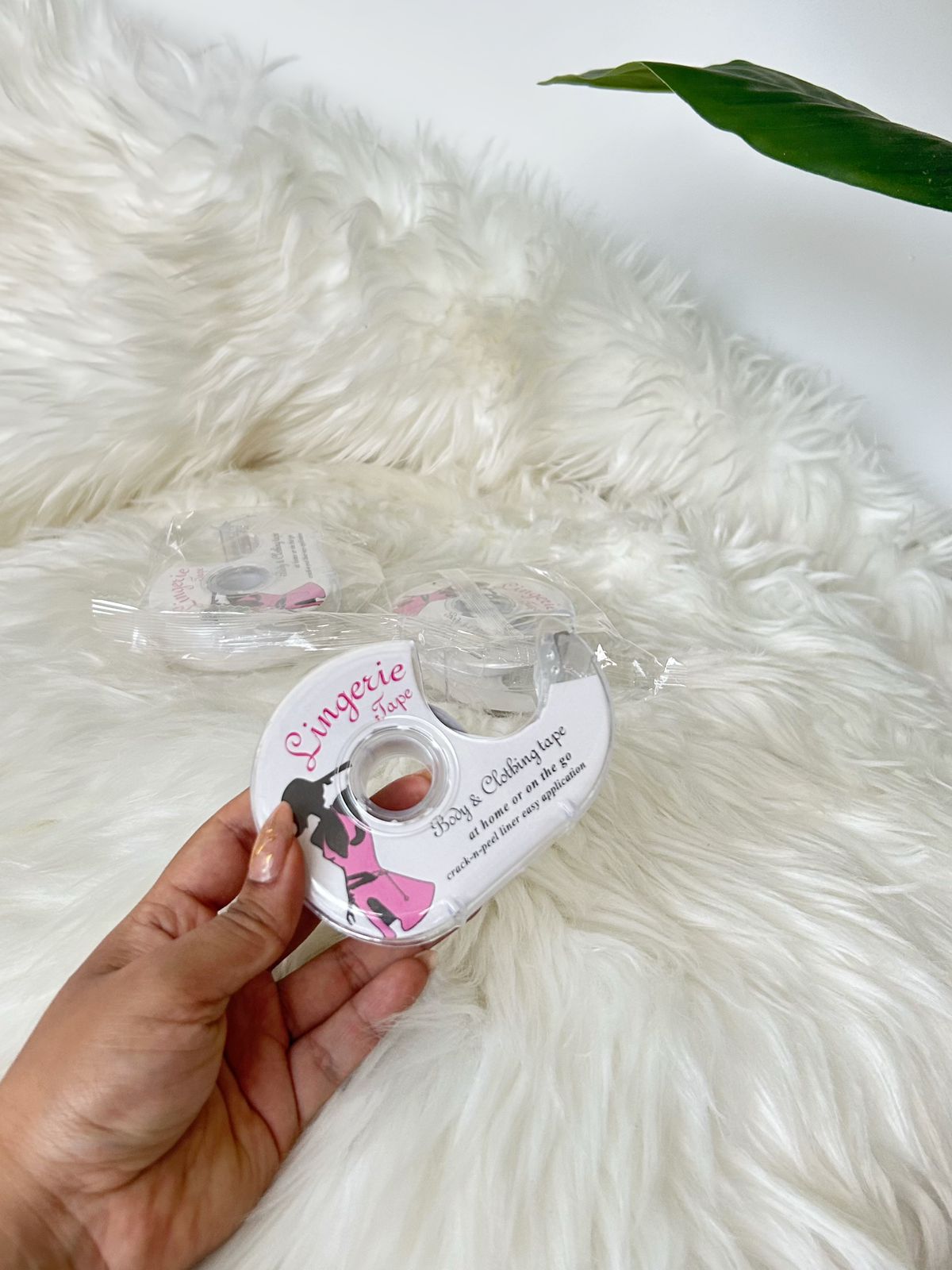 Cinta doble cara para ropa de mujer