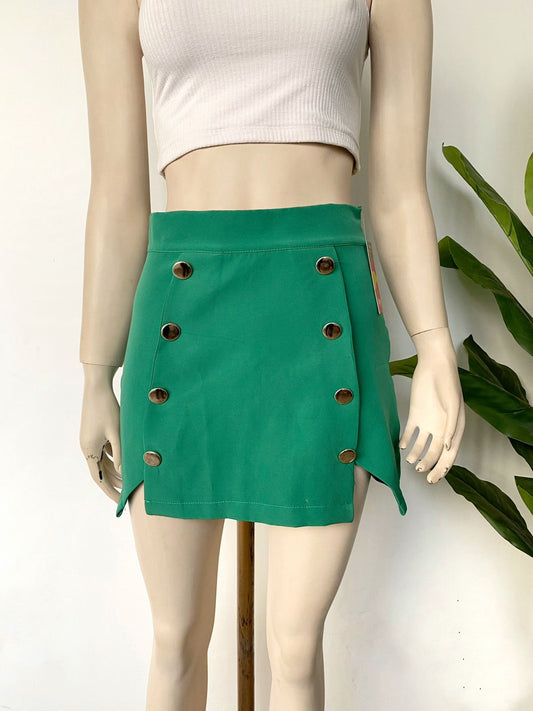 Falda verde