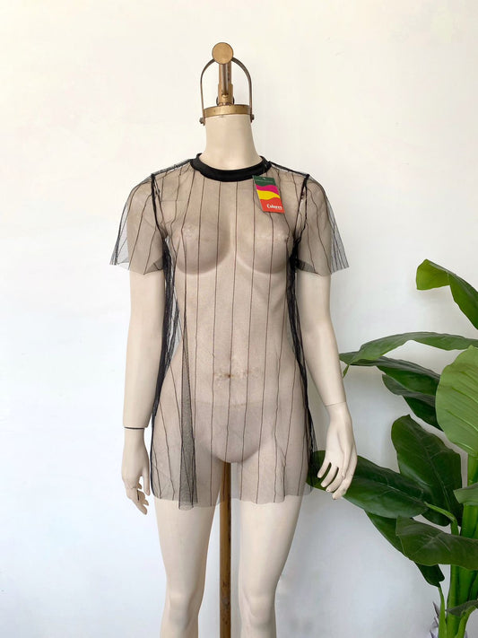 Vestido transparente