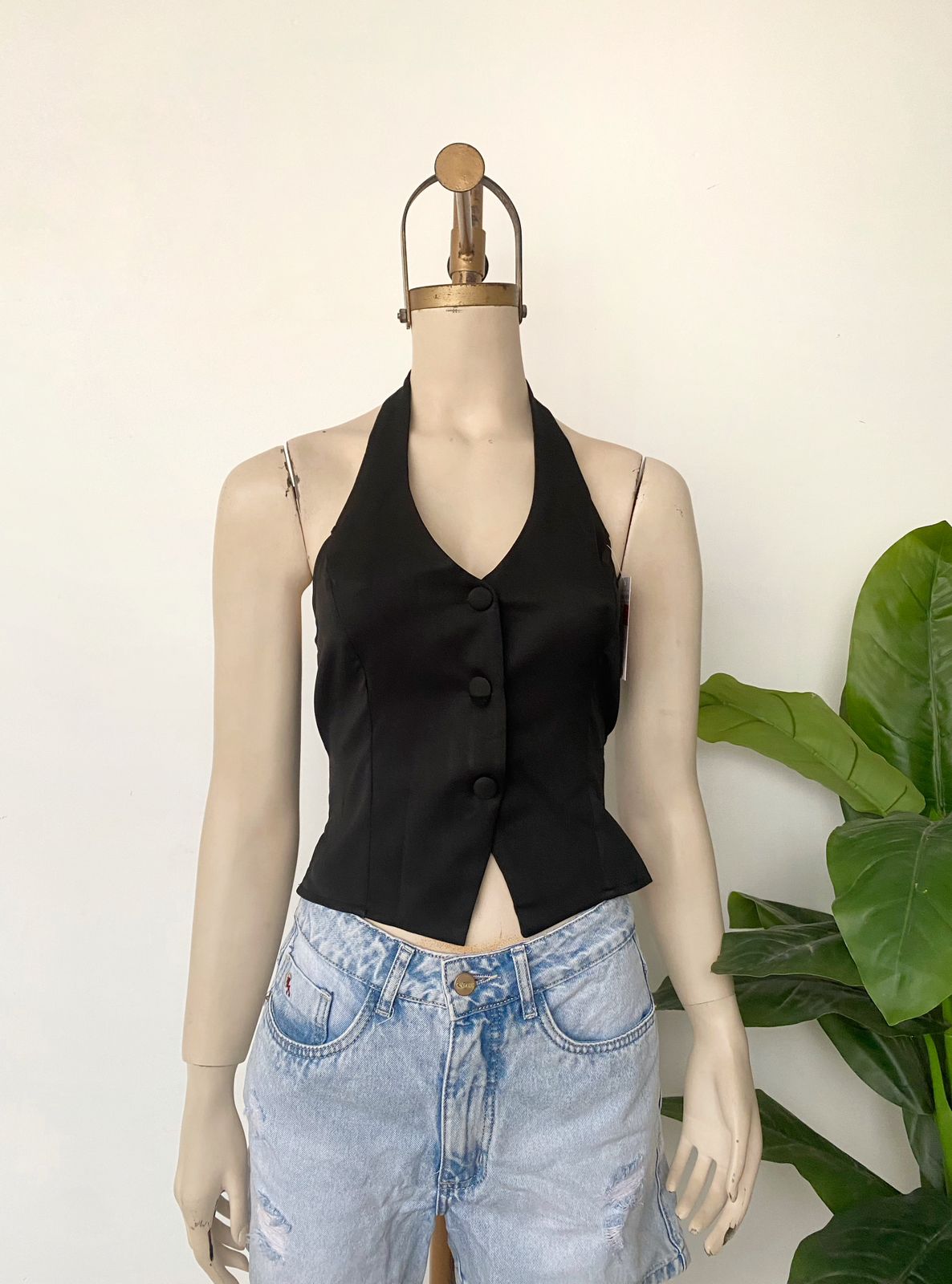Blusa de lazo