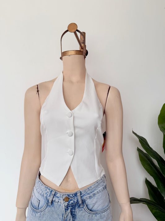 Blusa de lazo