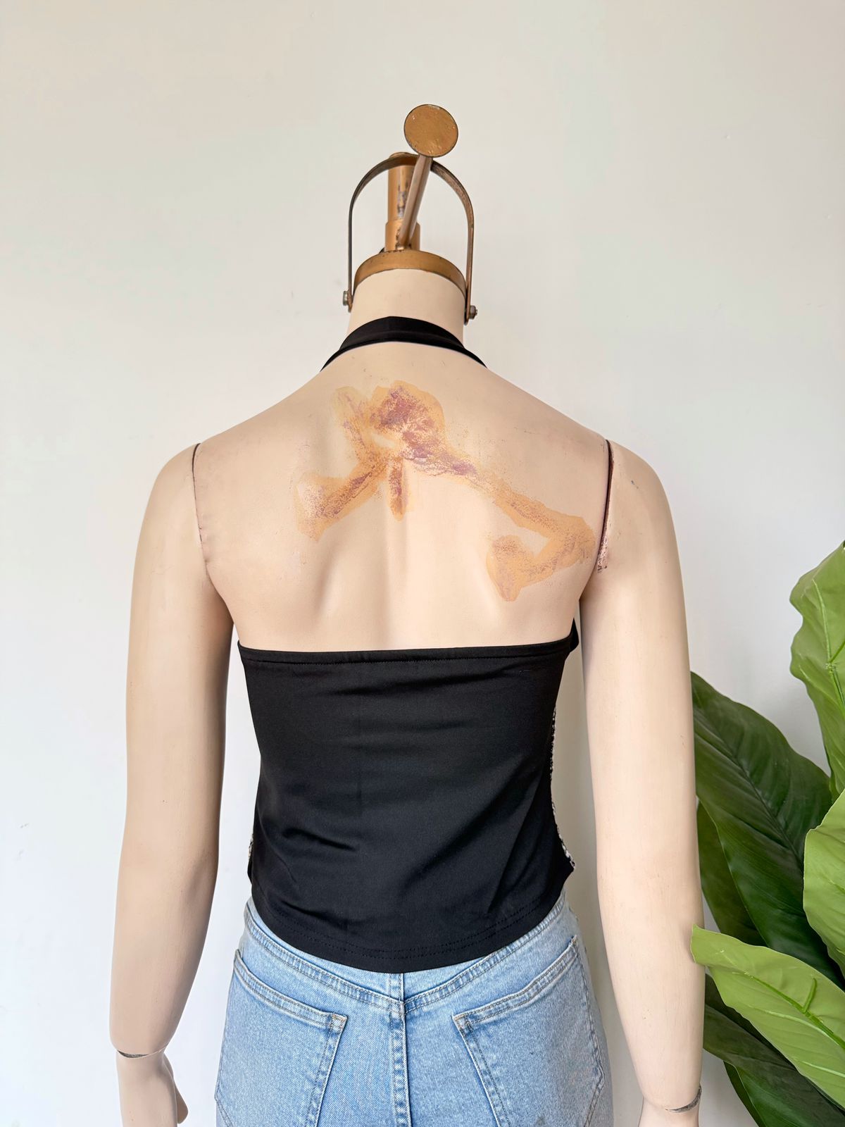 Blusa asimetrica