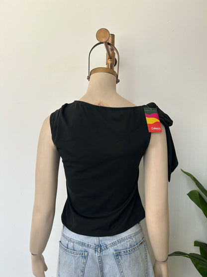 Blusa de lazo